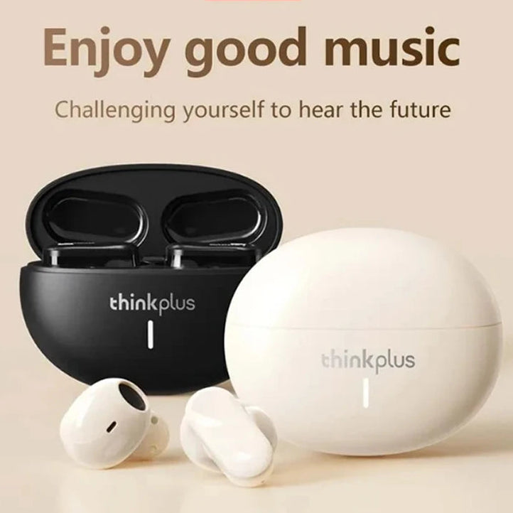 Wireless Bluetooth 5.1 In Ear Earbuds with Dual Microphones Sports HiFi Sound Charging Case