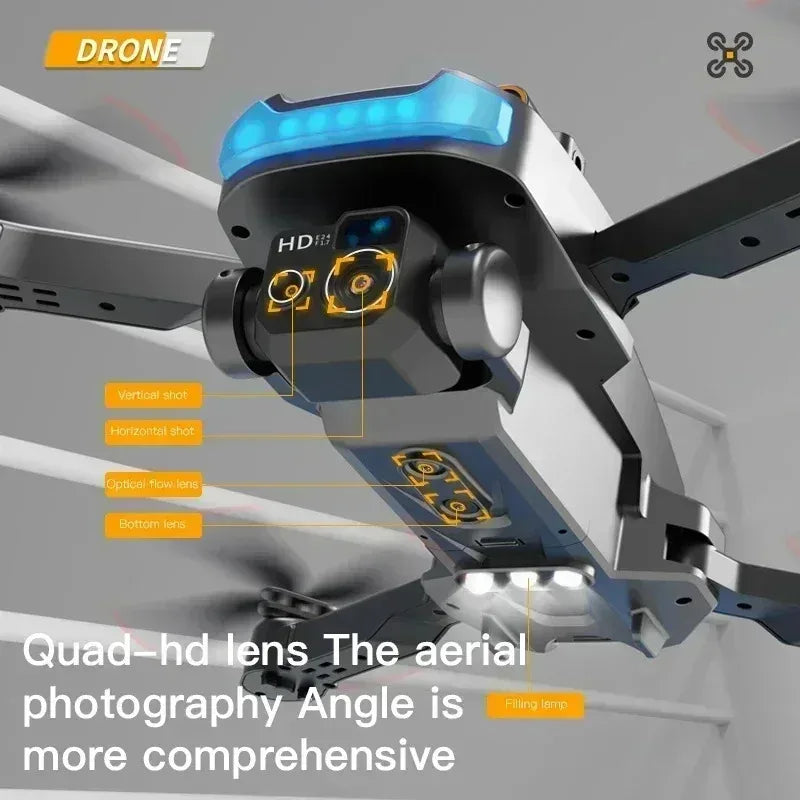 Professional 8K Dual Camera GPS Drone with 5G FPV, Optical Flow and Brushless Motor