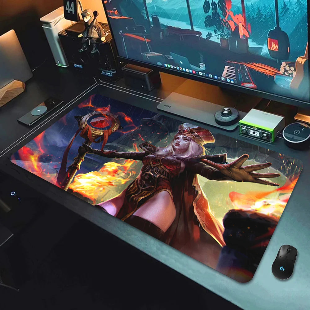 Large Extended Gaming Mouse Pad Non-Slip Rubber Base XXL Computer Desk Mat Multiple Sizes
