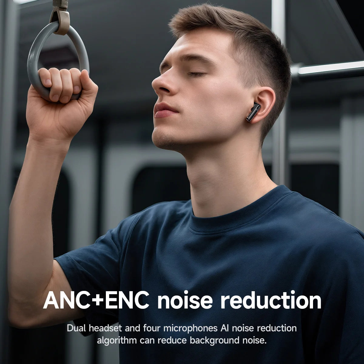 Wireless In-Ear Headphones with AI Translation, Active Noise Cancelling and App Control