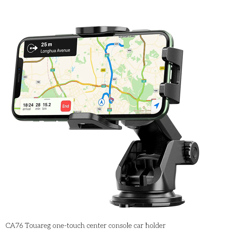 Universal 360 Degree Adjustable Car Phone Holder for iPhone Samsung and Android Devices