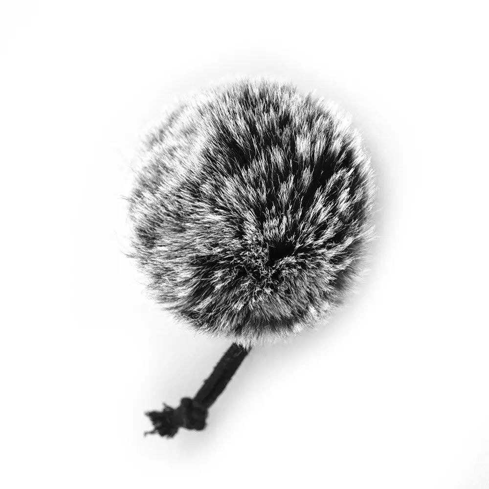 Mini Furry Windscreen Wind Muff Cover for Lavalier Microphones – Universal Fit in Multiple Colours