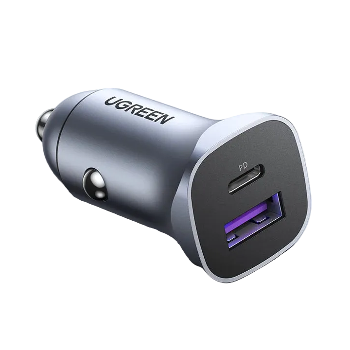 30W Car Charger USB-C Fast Charging for iPhone 17 16 15 Samsung Xiaomi Quick Charge 3.0 4.0