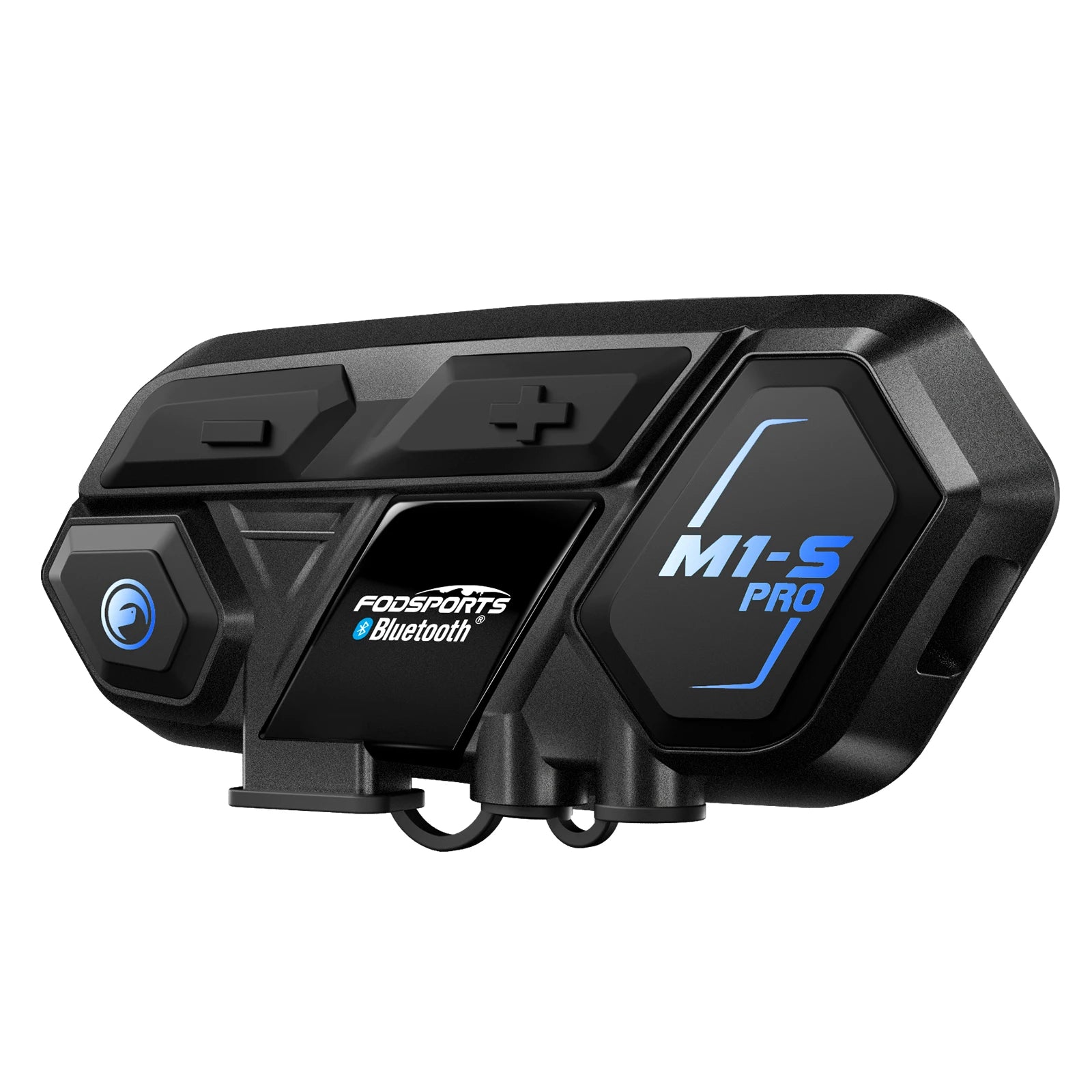 Bluetooth Motorcycle Helmet Intercom Headset for 8 Riders with 2000m Range and Noise Reduction