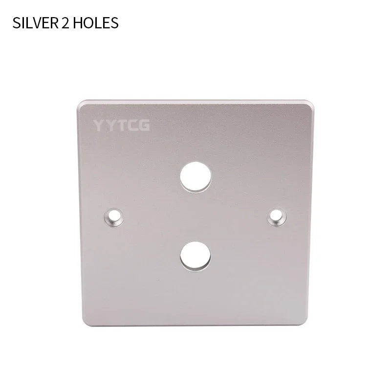 Aluminium Alloy RCA Speaker Terminal Panel with Binding Posts for High Fidelity Audio