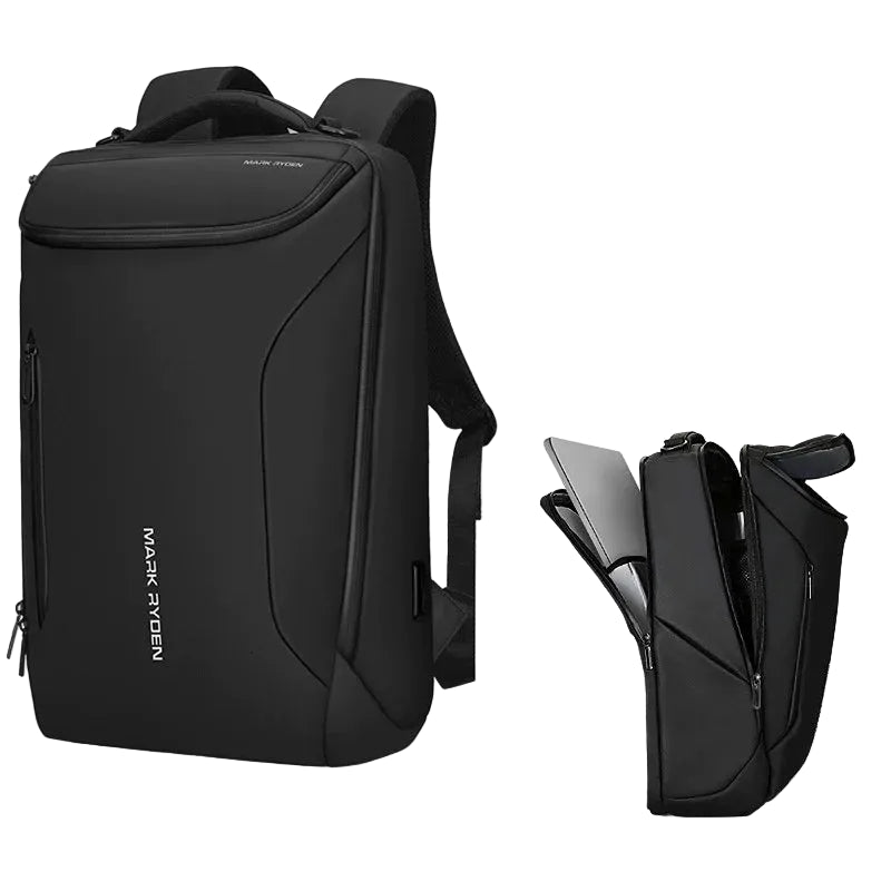 Anti Theft Stylish Water Resistant 15.6" Laptop Backpack with USB Charging and Organiser Pockets