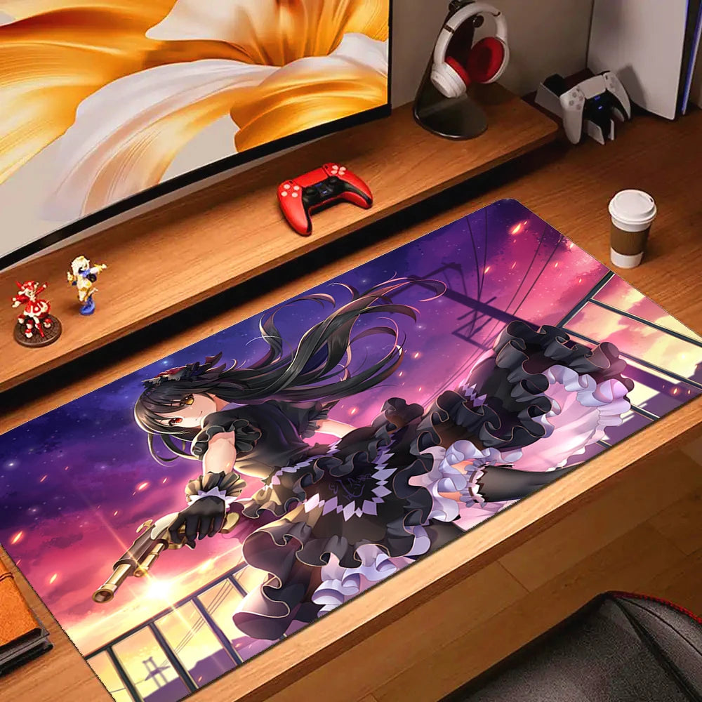 Large Non-slip Gaming Mouse Mat for Desk Ultra Smooth Rubber Office Computer Mousepad