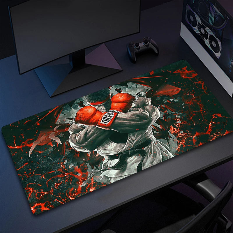 XXL Gaming Mouse Pad Large Desk Mat with Anti-Slip Rubber Base for PC and Keyboard Setup