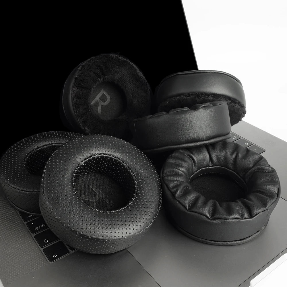 Premium Replacement Earpads Compatible with FiiO JT1 in Protein Leather, Mesh, Cloth and Velvet