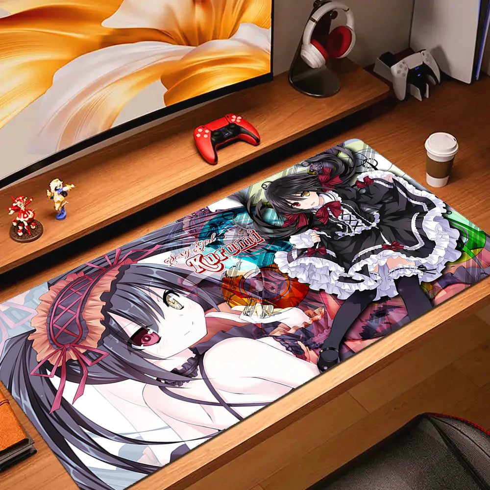 Large Non-slip Gaming Mouse Mat for Desk Ultra Smooth Rubber Office Computer Mousepad