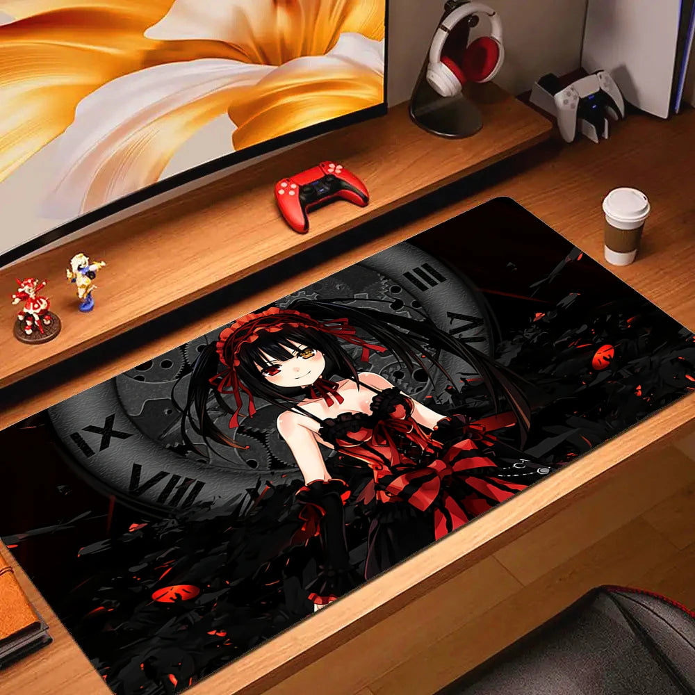 Large Non-slip Gaming Mouse Mat for Desk Ultra Smooth Rubber Office Computer Mousepad