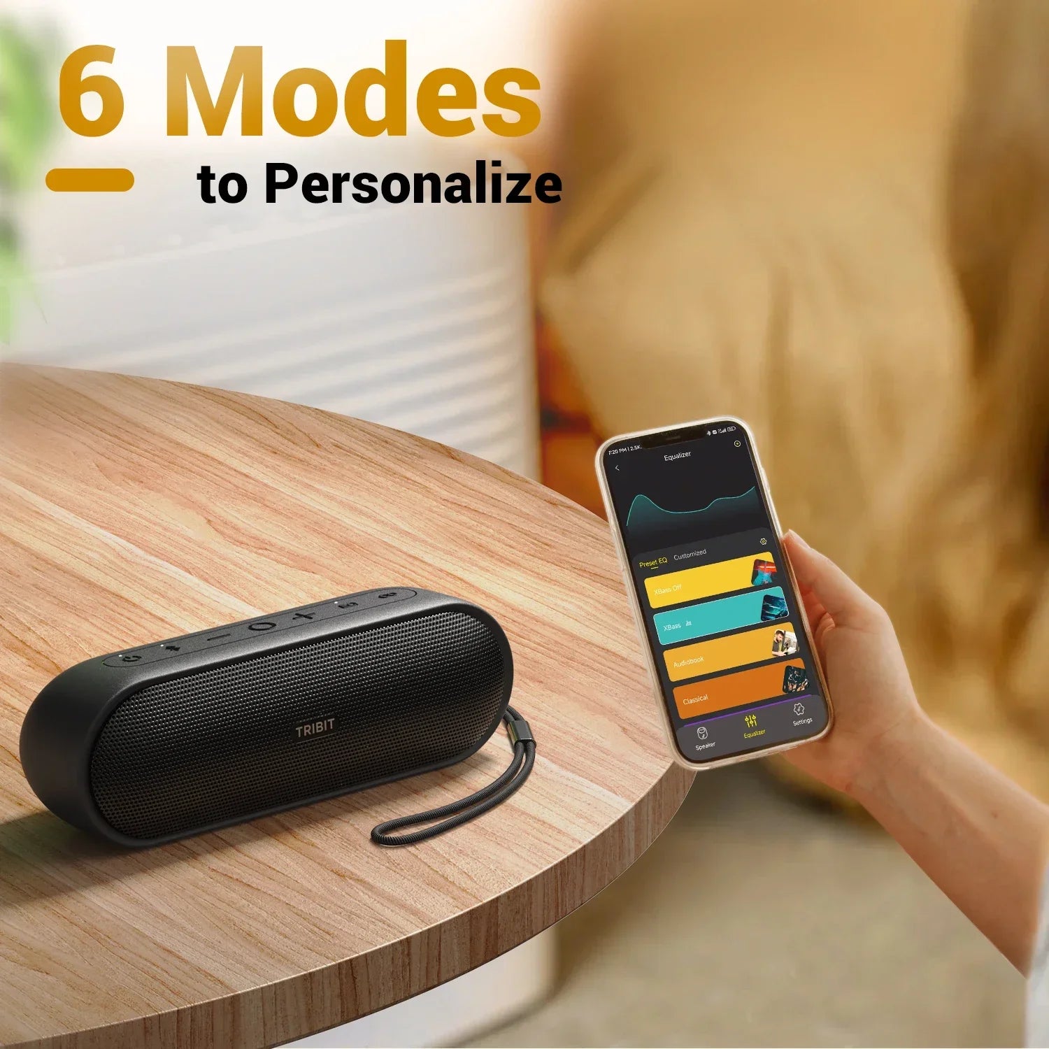 Portable Bluetooth Speaker 30W Waterproof Wireless Stereo with 24-Hour Playtime and Deep Bass