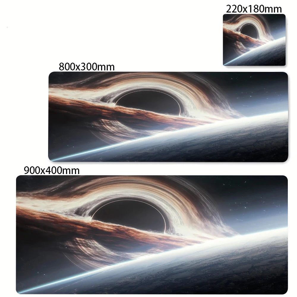 XXL Extended Anti-Slip Starry Sky Mouse Mat for PC Gaming Desks and Office Keyboards