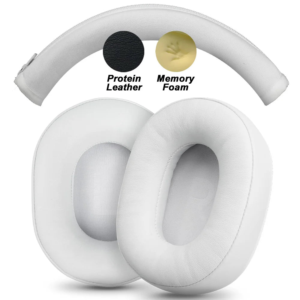 Premium Replacement Audio-Technica Oval Ear Pads Cushions for Over-Ear Headphones Various Materials