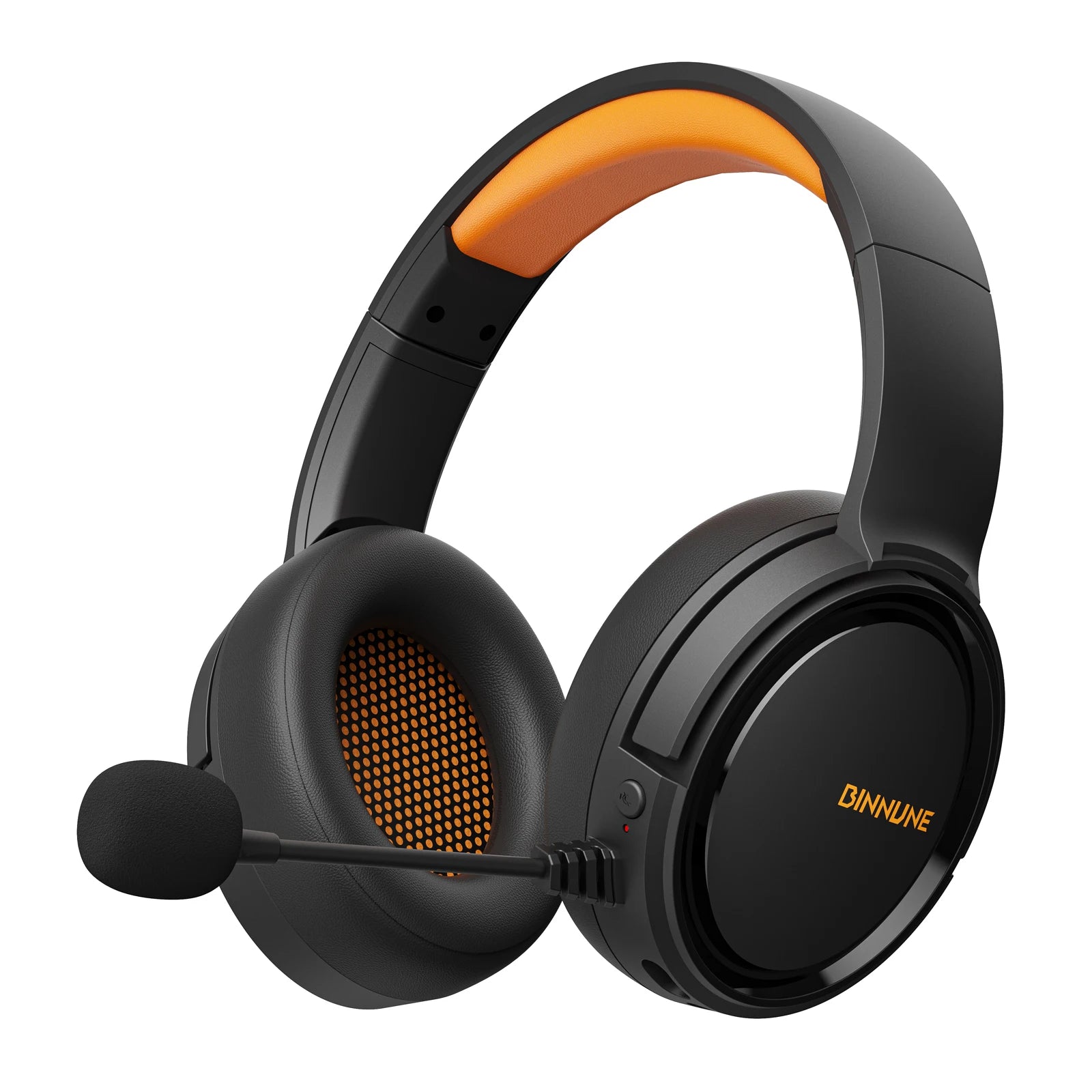 Wireless Gaming Headset with Bluetooth 5.2 and Noise Cancelling Microphone for PC and Console