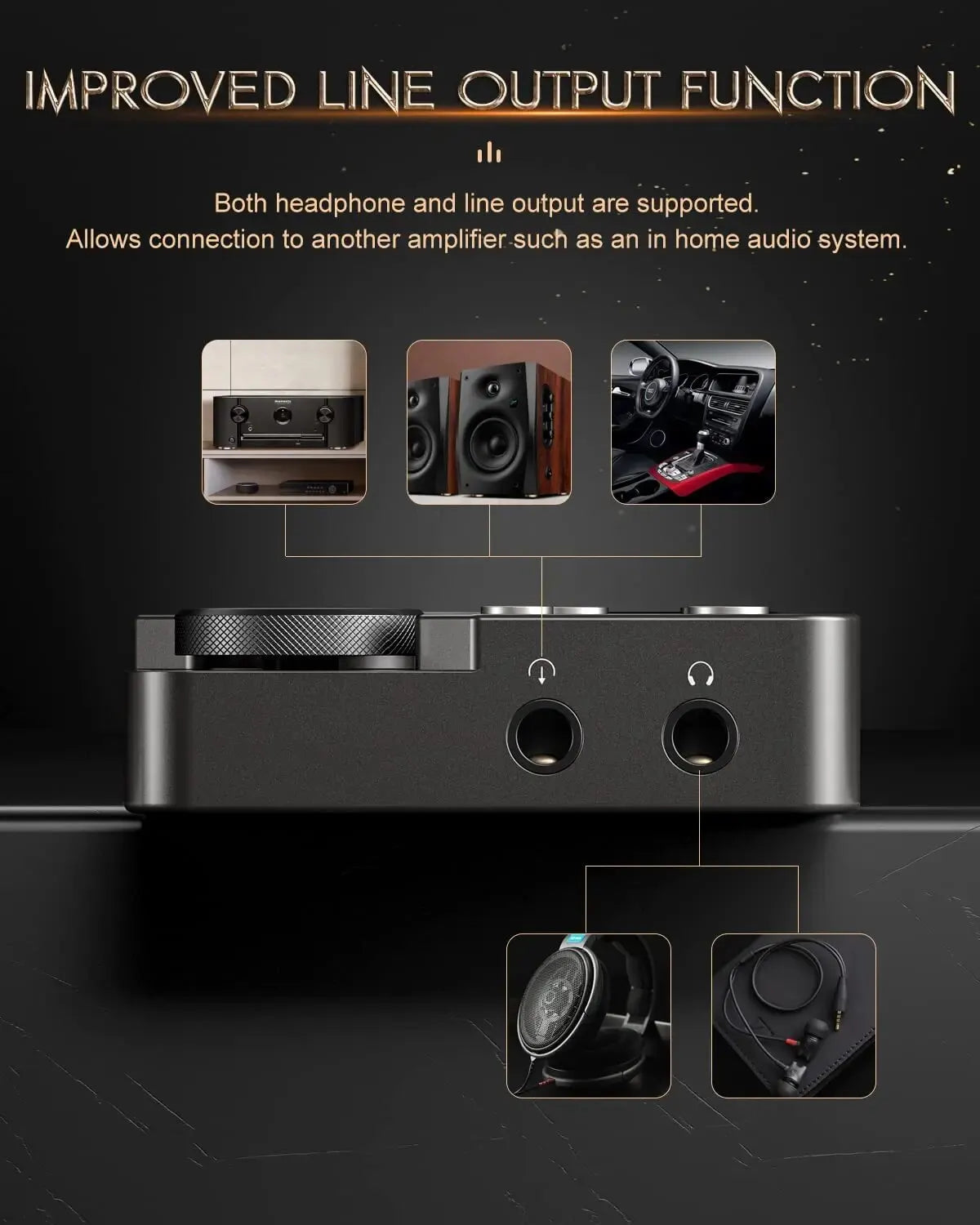 HiFi Lossless MP3 Music Player with 2 Inch Display and 64GB External Expandable Storage Up to 256GB