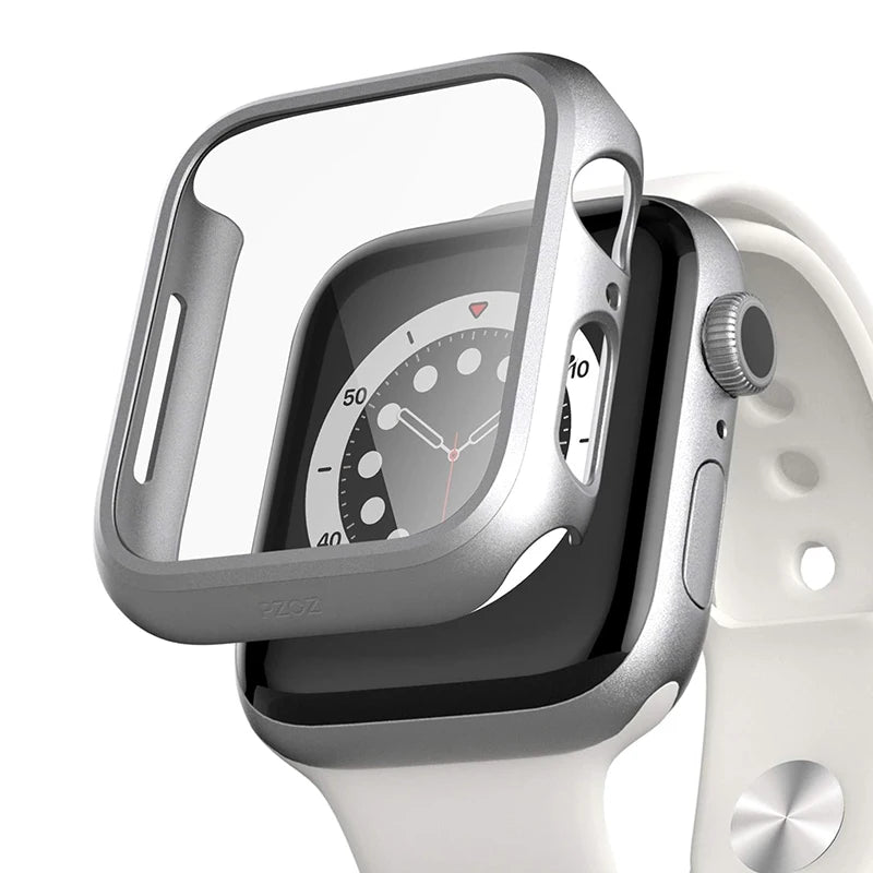 Full Coverage Silicone Protective Case Cover for Apple Watch Series 10 sizes 38-46mm