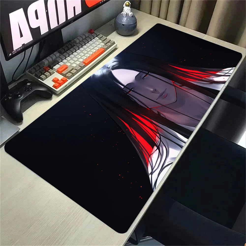 Large Extended Gaming Mouse Pad with Anti-Slip Rubber Base and Stitched Edges for Desk Setup
