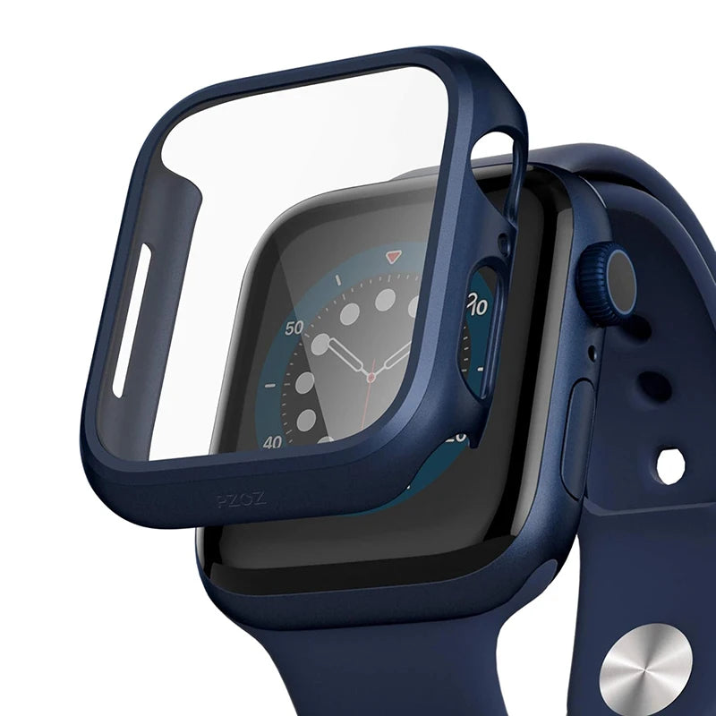 Full Coverage Silicone Protective Case Cover for Apple Watch Series 10 sizes 38-46mm