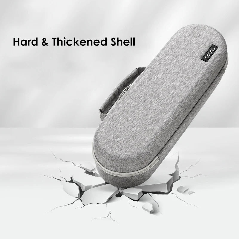 Hard Shell Curling Iron Storage Bag for Hair Styling Tools Travel Case Organiser Box