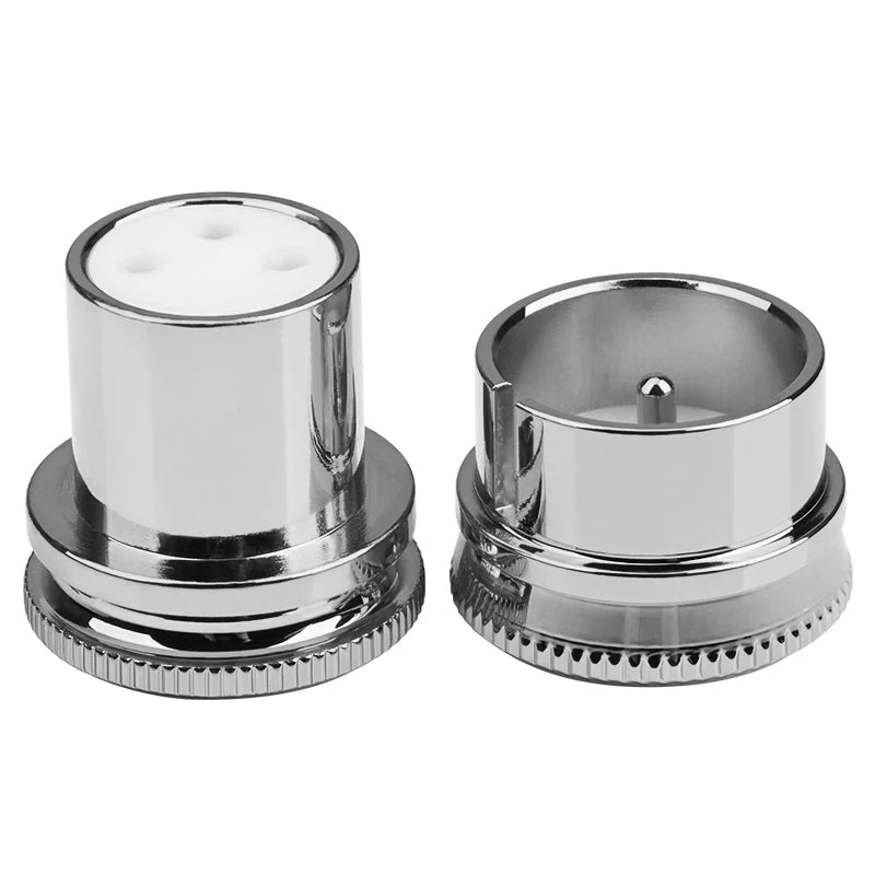 High Performance Pure Copper Gold and Rhodium Plated XLR Balancing and Shielding Caps Set
