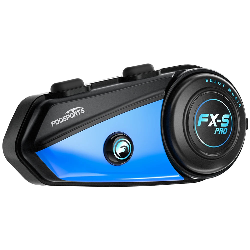 Motorcycle Bluetooth Helmet Intercom Headset with Noise Reduction and Universal Pairing 1000m Range