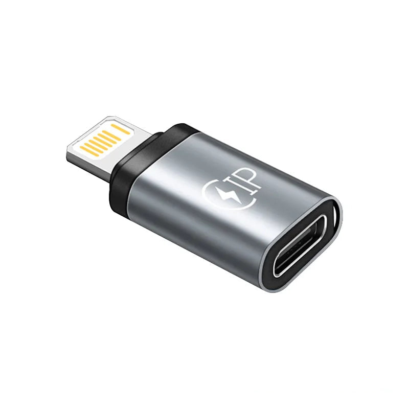 Lightning to USB-C Adapter, 20W Fast Charging Converter for iPhone, Huawei, Xiaomi, and Samsung