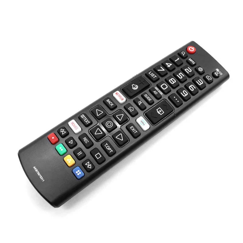 Universal Replacement Infrared Remote Control Compatible with Multiple Smart TV Models