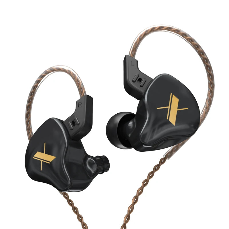 High Fidelity Bass In Ear Wired Earphones with Noise Reduction Technology and Microphone